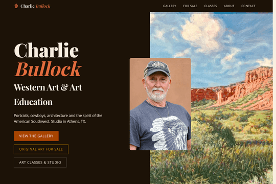 Charlie Bullock, Western Artist thumbnail