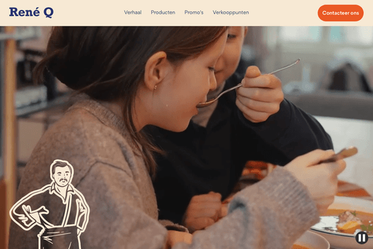 René Q website thumbnail