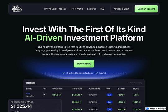 AI Stock Prophet thumbnail