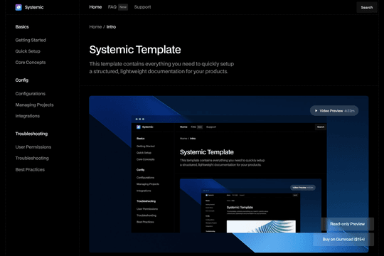 site profile thumbnail