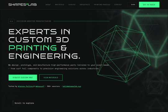 site profile thumbnail
