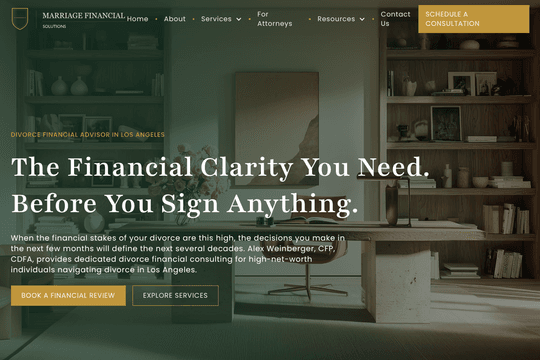 High-End Financial Services Webflow Website thumbnail