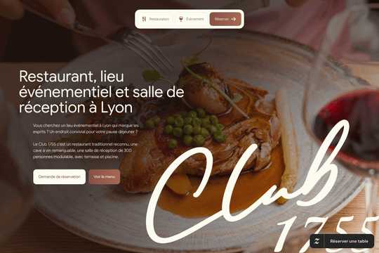 Club 1755 - Restaurant à Lyon thumbnail