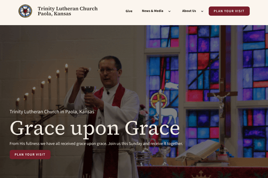 Trinity Lutheran Church Paola KS thumbnail