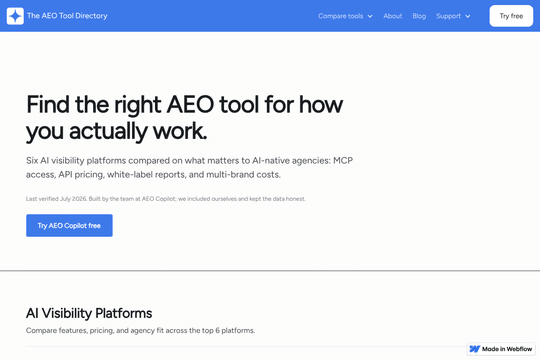 site profile thumbnail