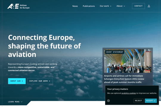 A4E — Airlines for Europe thumbnail