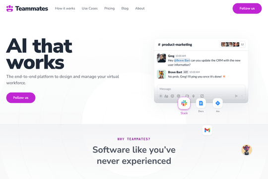 Website & App UI/UX for a platform to manage AI agent characters thumbnail