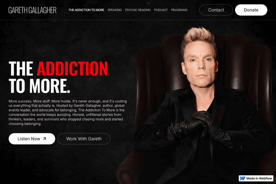 Gareth Gallagher — Podcast Landing Page thumbnail